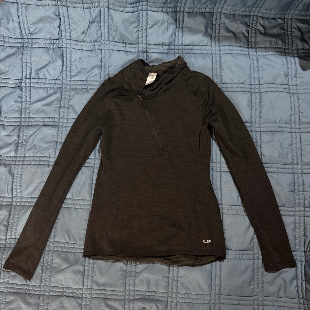 Champion Women's Black Long Sleeve Top